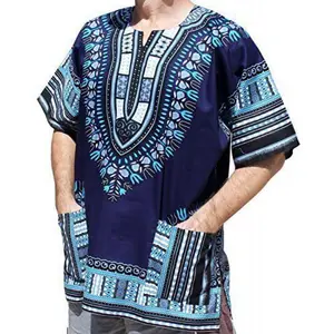 MT-P105 унисекс в африканском стиле; В этническом стиле; С принтом праздничное индивидуальная футболка