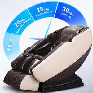 JIAMOOZ Luxury Leather <b>Chair</b> with Air Timing Control <b>Zero</b> <b>Gravity</b> Design for Home Relaxation - Product Image 1