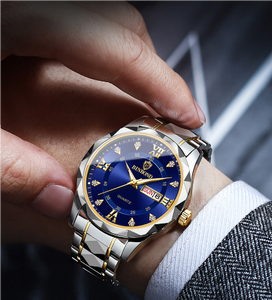 BINBOND 2521 hommes étanche en acier inoxydable affaires <span class=keywords><strong>montre</strong></span> à Quartz 2024 haut marque chic nuit lueur Date semaine hommes <span class=keywords><strong>montre</strong></span>-bracelet - Product Image 3
