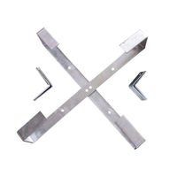 Support de câble en acier galvanisé à chaud pour câbles de rechange ADSS OPGW, fixation sur poteau