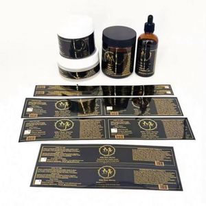High Grade Waterproof Glossy/Matte Finish Custom Color Adhesive Sticker Vinyl/PET Material Perfume Cosmetic Packaging <b>Labels</b> - Product Image 2