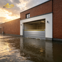 Sistema de Sellado EPDM con Certificación CE, Probado Hidrostáticamente, Barrera de Protección Contra Inundaciones Extraíble para Entradas de Almacenes