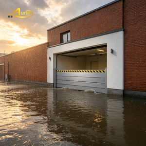 Système d'étanchéité en EPDM certifié CE, testé hydrostatiquement, protection amovible contre les inondations, barrières anti-inondation pour entrées d'entrepôts - Product Image 1