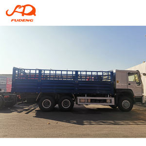 Gebrauchter HOWO Lastwagen mit <span class=keywords><strong>MAN</strong></span>-Motor Euro 2/Euro 3 Emission Mehrzweck-Ladefläche für Afrika Logistik Transportfahrzeug - Product Image 4