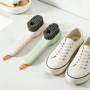 Outil magique multifonctionnel pour la maison, brosse à chaussures petite et pratique avec ajout de liquide par pression - Product Image 1