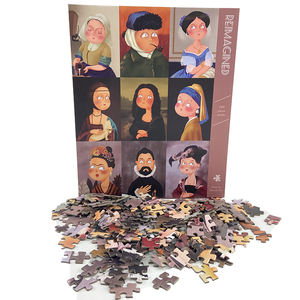 Produttori di <span class=keywords><strong>Puzzle</strong></span> all'ingrosso pinso arte stampa personalizzata <span class=keywords><strong>Puzzle</strong></span> per adulti 1000 pezzi <span class=keywords><strong>Puzzle</strong></span> di carta - Product Image 2