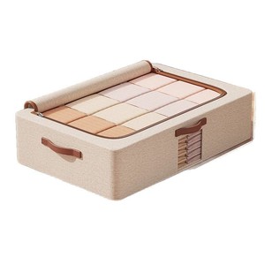 Boîte de <span class=keywords><strong>rangement</strong></span> sous lit en tissu, <span class=keywords><strong>plate</strong></span>, de type tiroir, pour vêtements, avec une bonne visibilité, pratique et peu encombrante - Product Image 5