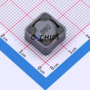 Inductor de Potencia SRR1260-680M SMD, 12.5x12.5mm (Inductancia: 68uH) (Precisión: 20%) (Corriente Nominal: 2.1A) - Product Image 1