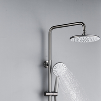 Mitigeur de douche Momali style britannique classique avec eau chaude et froide, tout en laiton poli, garantie 5 ans, plusieurs couleurs disponibles, OEM