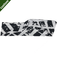 2026 Vente en gros usine Bandeaux de sport tricotés sublimés avec logo personnalisé, élastiques, multifonctionnels, 24 cm, personnalisables