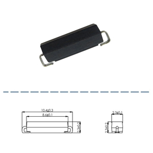 Interrupteur de proximité Reed, boîtier PA66, capteur magnétique NO NC, interrupteur magnétique intégré sans plomb - Product Image 6