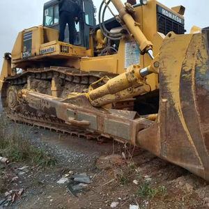 Excavadora de orugas usada original de Japón Komatsu, D375, D376A, D65, baja hora de trabajo, con buen estado para la construcción - Product Image 1