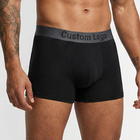 Sous-vêtements pour hommes avec logo personnalisé, vente en gros, caleçons et boxers, extensibles dans quatre directions, en spandex, couleur unie, multicolores, séchage rapide, certifiés GRS