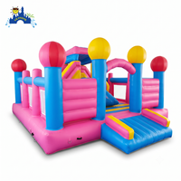LilyToys - Location de structures gonflables pour fêtes d'enfants - Combo toboggan gonflable de jardin - Jouets