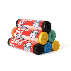 ถุงขยะในครัวเรือน 45x50 ซม. แบบหนา พร้อมเชือกรูด ย่อยสลายได้ สำหรับใช้ในบ้าน - Product Image 3