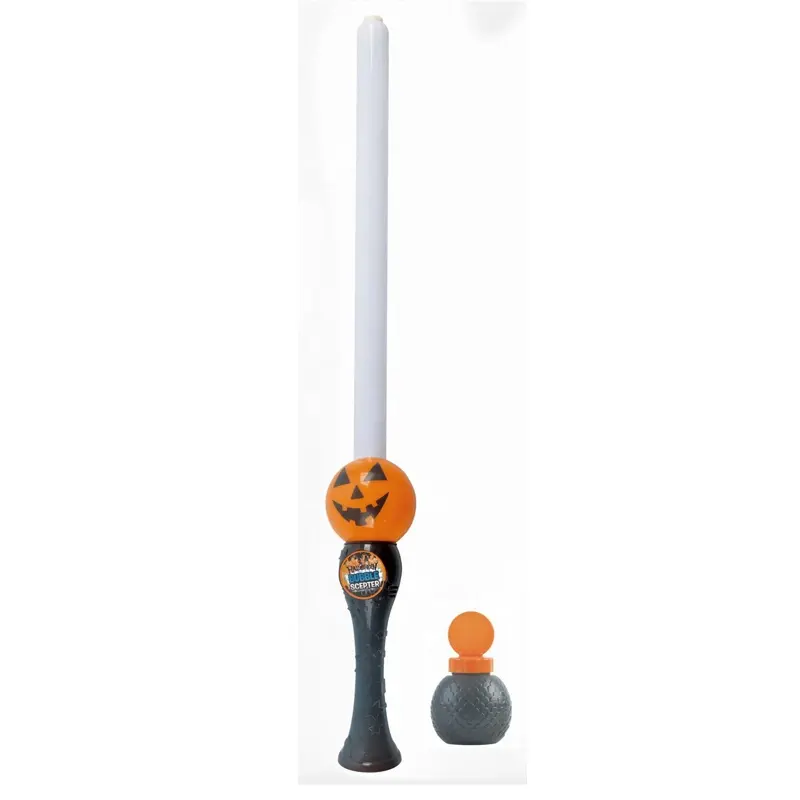 Brinquedo de Halloween para crianças com espada de abóbora iluminada