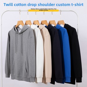 Sweat-shirt personnalisé en coton sergé de haute qualité, nouveau style, coupe ample, idéal pour les réunions de classe et les designs de groupe pour couples - Product Image 4