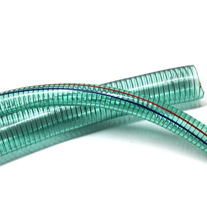 Tuyau flexible industriel en PVC antistatique renforcé de fil d'acier spiralé, tuyau de décharge en PVC flexible avec fil d'acier - Product Image 5