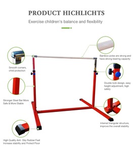 Kids Gymnastics <strong>Bars</strong> Indoor Adjustable 4-Multi Station Multi Horizontal Uneven Parallel <strong>Bars</strong> Flying Rings Gym Equipment
