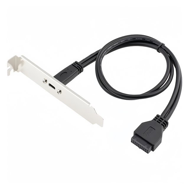 FARSINCE USB 3.0 Type C USB-C Female to USB 3.0 Motherboard 20pin Header Slot Plate Adapter Cable