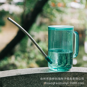 <b>Light</b> Tide Watering Can Plastic Long Spout Durable For Gardening <b>Plants</b> - Product Image 2