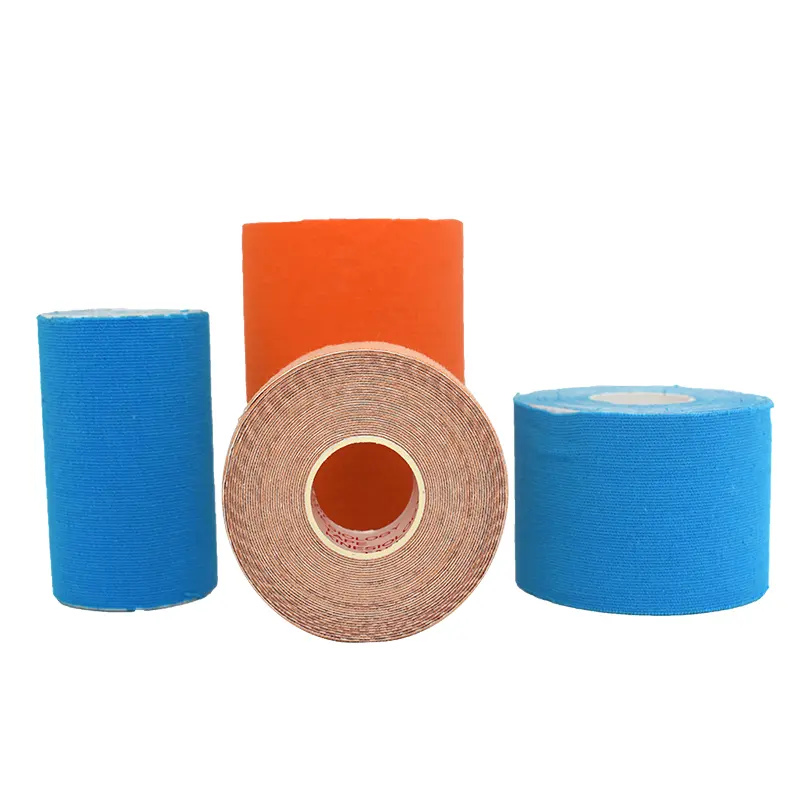 Großhandel Kinesiologie Tape neueste Erholung sportliche Kinesiologie Muskel band 10cm * 5m Muskel Kinesiologie Tape Sport