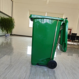 Outdoor Trash Can <strong>Storage</strong> 240L Plastic Public Plastic Waste Recycling Sorting <strong>Bins</strong> Mobile Garbage Container - Product Image 6