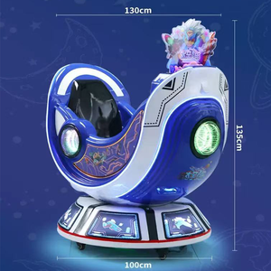 Máquina de Carreras de Autos Rápidos y Furiosos, Atracción Infantil Eléctrica de Cápsula Espacial para Interiores, Modelos Explosivos, Modelos de Plástico en Inglés en Venta - Product Image 2