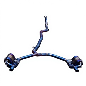 ท่อไอเสีย Vortex Burnt Blue Titanium Valvetronic สำหรับ Mercedes AMG GT50 GT53 ปี 2019-2024 - Product Image 1