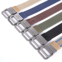 Ceinture Tactique en Sangle Tressée Multicolore Durable, de Haute Qualité, Confortable, Style Décontracté, Boucle en Alliage avec Anneau en D