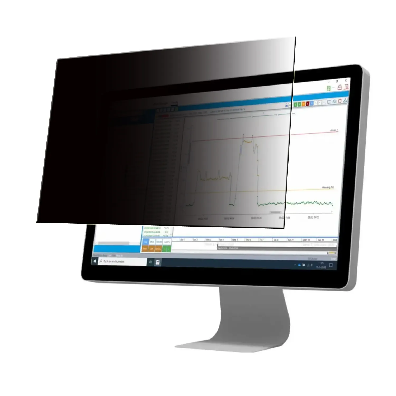 2024 sıcak satış parlama önleyici çıkarılabilir dizüstü ekran gizlilik filtresi anti-mavi ışık ekran koruyucu için LCD monitör 10 "-42"