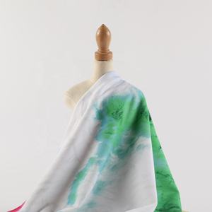 Vente en gros impression numérique personnalisée 95% coton 5% élasthanne <span class=keywords><strong>lycra</strong></span> tissu tricoté pour robe - Product Image 4