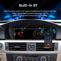 MEKEDE EU STOCK Autoradio Android 8,8 pouces avec Bluetooth DSP GPS pour BMW E60 E61 E62 E90 E92 CCC CIC Double Din OBD