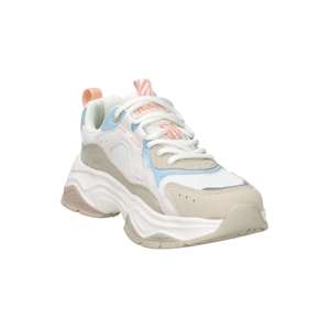 Donna Sneakers Beige 39 5 Cm Heel Canvas Trendy <b>Shoes</b> - Product Image 4