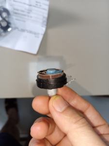 Lorida WX111 RV24YN 10k Potenciômetro Linear WTH118 Guitarra De Eixo Oco heidelberg 100k Joystick Potenciômetro Iluminado - Product Image 3