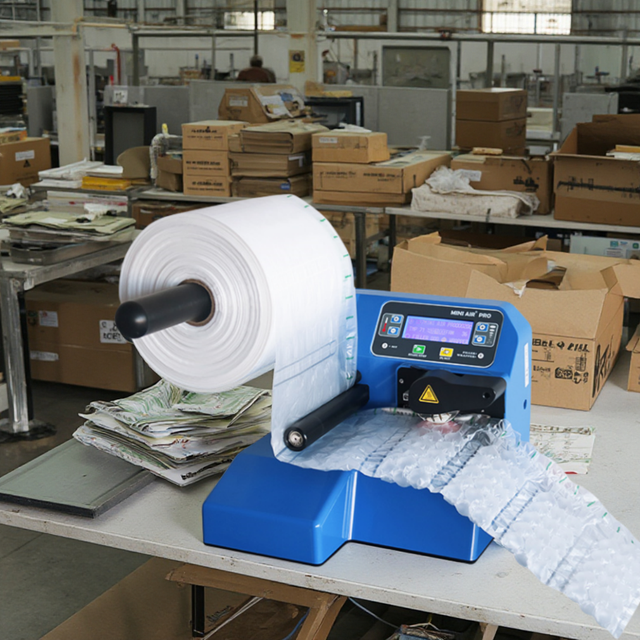Hot Sale Automatic Electric for Cushion Bubble Film Wrapping Machine with Pump & Bearing High Speed Cartons Packaging