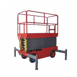 Plataforma Elevadora <span class=keywords><strong>Mini</strong></span> Tipo Económico de 6 Metros, Accionamiento Hidráulico por Motor, Elevador de Tijera Autopropulsado - Product Image 6