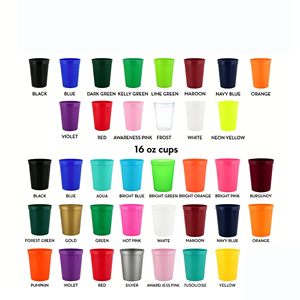 Gift Ready Packaging Photo Worthy Drinkware Cups Frosted Matte Finish 8oz 10oz 12oz 16oz for Barbecue PRS - Product Image 1