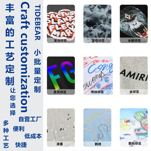 Camisetas de Manga Corta con Impresión Digital Personalizada Tidebear, Diseño con Etiqueta OEM para Hombre, Basado en Muestra - Product Image 2