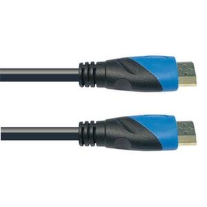 Câble HDMI 2.0 mâle-mâle de 5 m, résolution 4K, idéal pour connecter des appareils et diffuser de l'audio et du vidéo de qualité. - Product Image 1