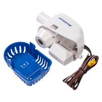STARFLO 1100GPH 12V Pompe de cale submersible électrique automatique portable marine, la meilleure pompe de cale automatique pour bateau