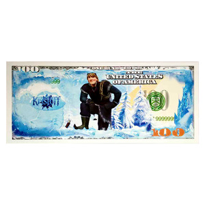 6 Billetes de Papel de Aluminio Plateado con Temática de Anime Americano de Blancanieves y los Siete Enanitos: Moneda Conmemorativa de la Princesa Elsa, Regalo Coleccionable - Product Image 4