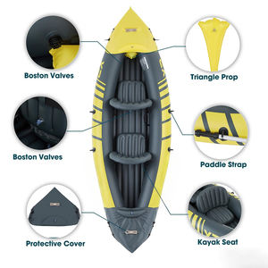 Kayak Inflable con Remo, Canoa para Lagos y Ríos, Producto Más Vendido - Product Image 5