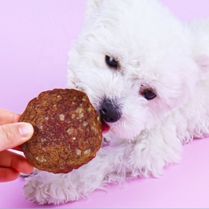 Venta al por mayor de golosinas de secado para mascotas Seque las empanadas de carne Pastel redondo grande Golosinas para perros Entrenamiento de cachorros Recompensa aperitivos para perros - Product Image 3