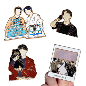 Pin de Esmalte de Moda Coreana para Niñas, Accesorios de Moda Kpop, Regalo para <span class=keywords><strong>Hermanas</strong></span> - Product Image 4