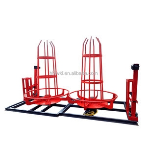 Support vertical en acier pour barres d'armature avec équipement auxiliaire de freinage pour machine de découpe et de pliage CNC - Product Image 3