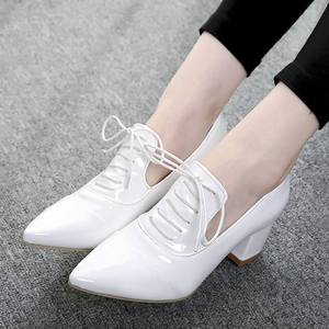 Sandalias de princesa de fiesta diaria de <span class=keywords><strong>charol</strong></span> para mujer, zapatos de princesa para mujer - Product Image 2