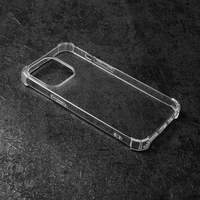 Coque de téléphone portable transparente en TPU pour IPhone XR 11 12 13 14 15 16 Pro Max Plus 16E étui transparent en Silicone antichoc