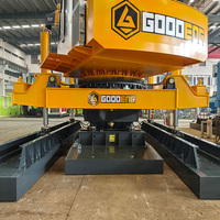 Machine de forage Goodeng GPY208, ponceuse de pieux hydraulique statique de 208 tonnes pour projets de forage vertical