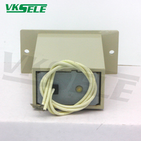 Compteur électromagnétique mécanique AC220V CSK5-YKW 5 chiffres, signal pulsé VKSELE, certifié CE, montage sur panneau, matériau ABS, garantie 1 an